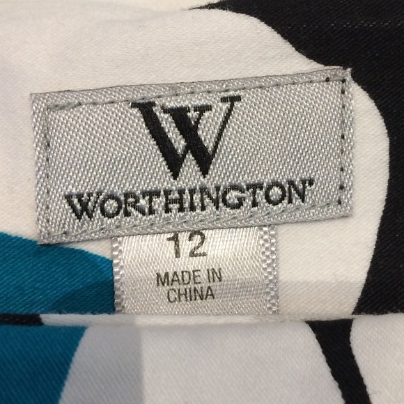 Worthington Lined Business Skirt - Picture 3 of 5